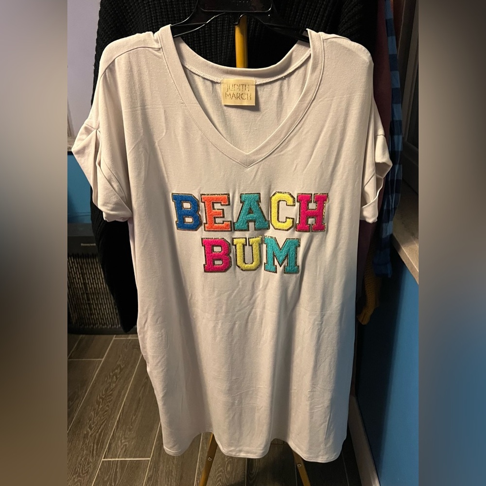 Judith March TShirt dress with pockets. New!